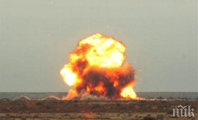 Нефтопровод пламна в Москва (видео)
