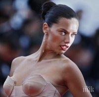 Адриана Лима и Джоан Смолс с фотосесия в Хавана