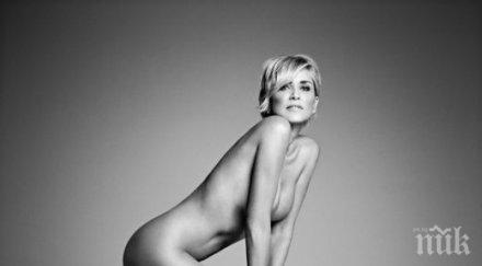 години шарън стоун заголи душа тяло