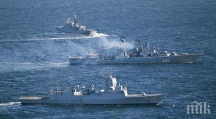 япония присъединила хуманитарни учения южнокитайско море