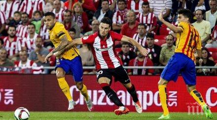 енрике барса все загубила сблъсъка атлетик