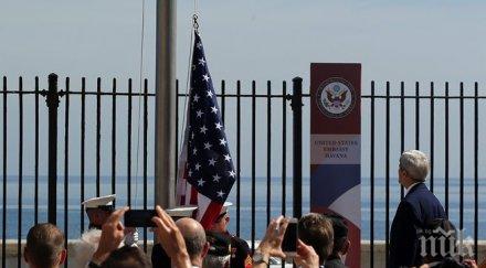 присъствието джон кери открито посолството сащ куба