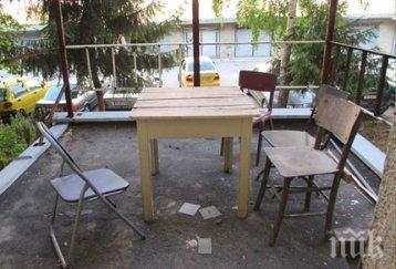 инициативни шуменци превърнаха козирката блок беседка