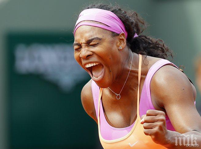 Серина Уилямс вече има над 5 млн. последователи в Туитър