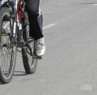 24-годишен неправоспособен шофьор блъсна велосипедист