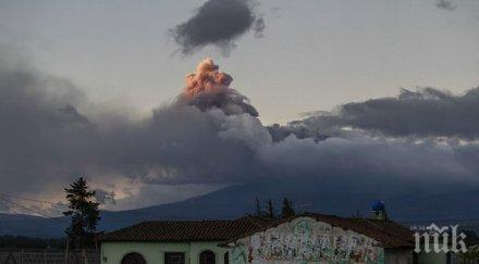 близо 325 000 души застрашени вулкана котопакси