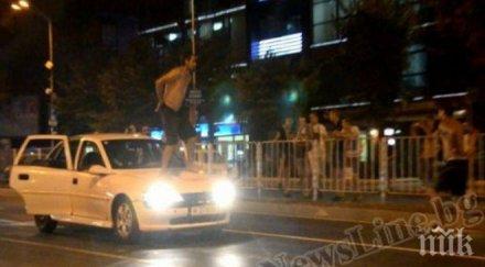 петима полуголи мъже буйстваха центъра варна нощта полицията озапти снимки