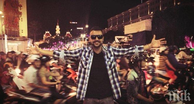 Графа отиде на море с майка си