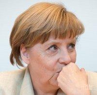 Меркел притеснена преди вот в Бундестага за  помощи за Гърция