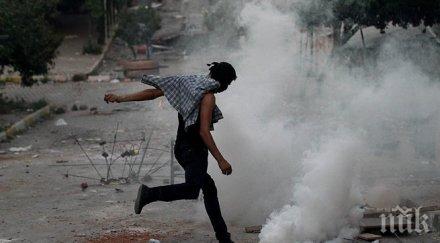 годишен загина сблъсъци полицията истанбул