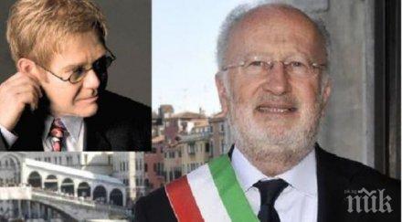 елтън джон изригна кмета венеция хомофоб груб тесногръд