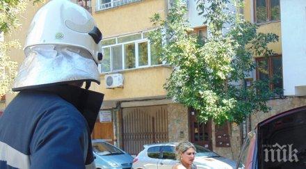 паркирана кола запали изгоря пловдив