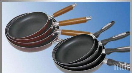 крадец тръгна става готвач задигна грил тиган домашна посуда