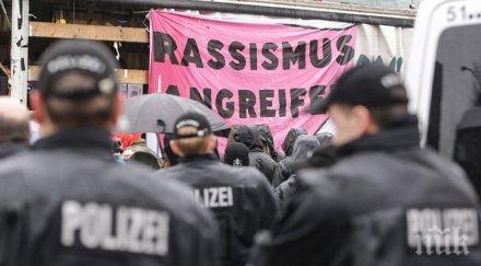 процентно увеличение расистките атаки германия