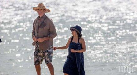 салма хайек почивка хавай пиърс броснан