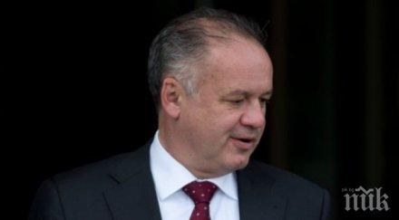 словашкият президент опериран клиника чехия