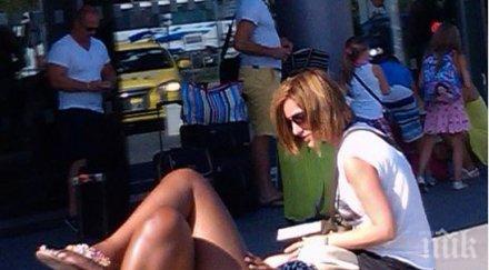 полякиня навири крака аерогара бургас снимки