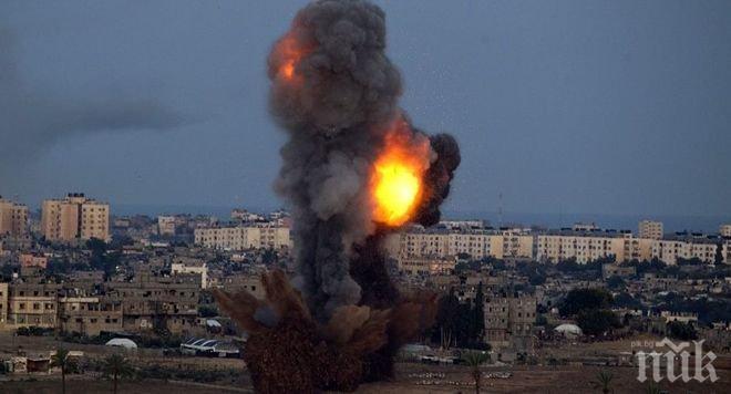 Израел отговори на обстрела от сирийска територия
