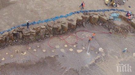 откриха следи тонен динозавър живял 145 млн години