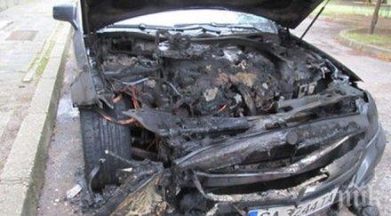 пик мерцедес изгоря русе