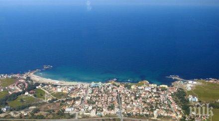 замърсяването плажа лозенец причинено изпускане входната шахта пречиствателната станция