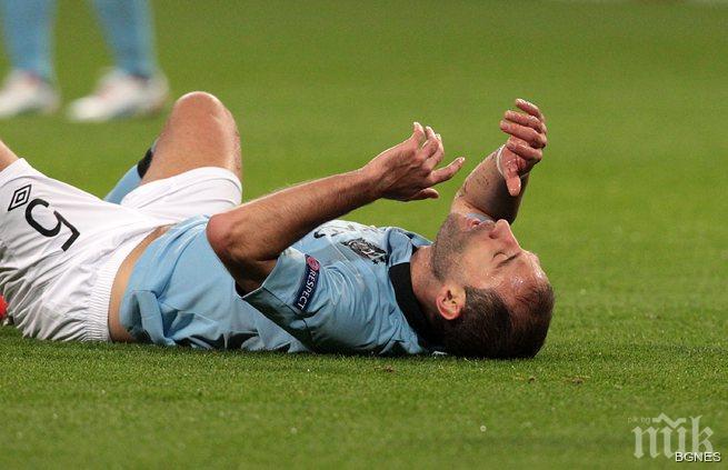 Сабалета аут за месец заради травма