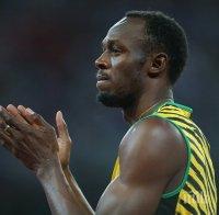 Колеблив Болт стигна до финала на 100 метра