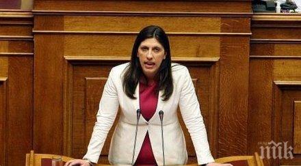 раздор сириза обвиниха председателката парламента диктаторка напусне