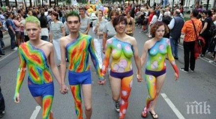 голи мъже жени направиха шествие бродуей
