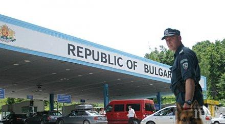 колоната чакащи автомобили граничен пункт русе гюргево