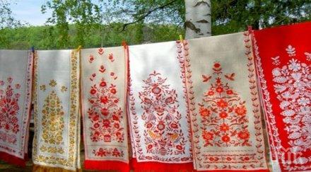 изложба бродираните кърпи поднепровието годишнината независимостта украйна