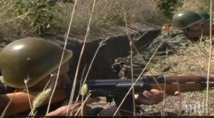 студенти военно обучение учат тактика стрелба