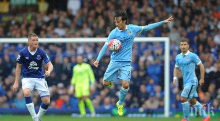 ман сити поведе еднолично висшата лига победа евертън