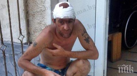 eкшън заради жена санданчанин удари главата брадва съсед снимки