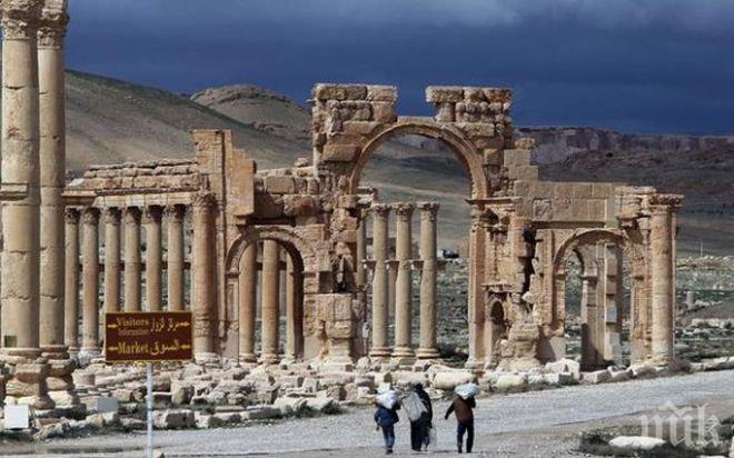 ИД взриви известен замък в древна Палмира