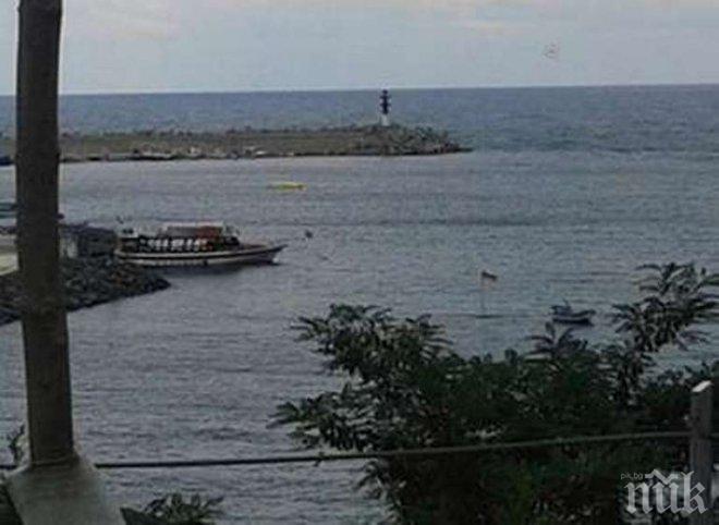 НЛО се появи над Царево
