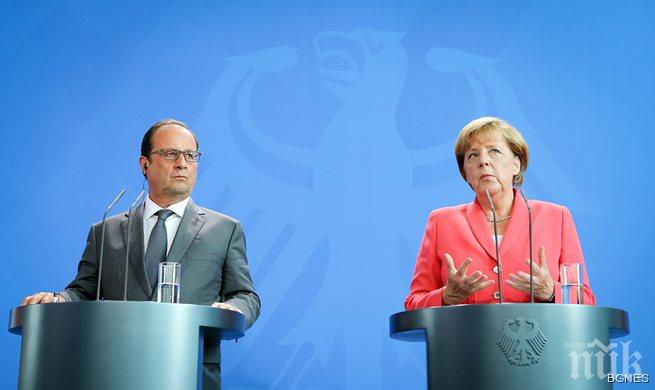 Меркел: Турция трябва да създаде приемливи условия за бежанците