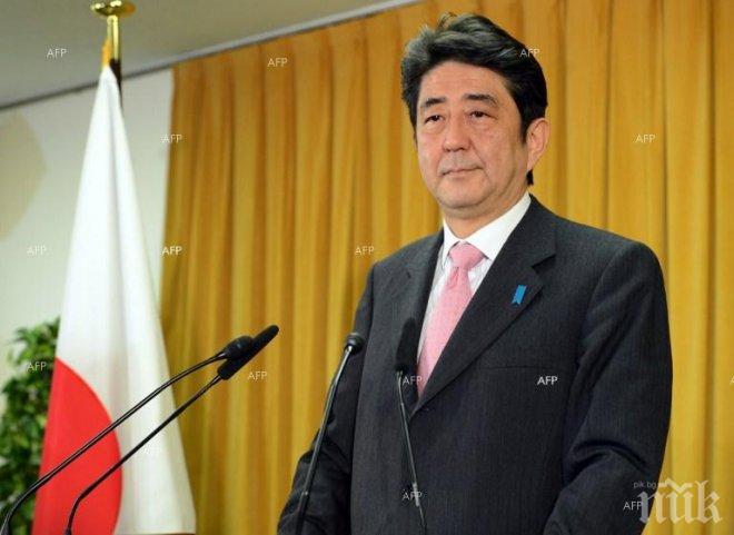 Премиерът на Япония няма да присъства на събитията за 70-тата годишнина от края на Втората световна война в Пекин