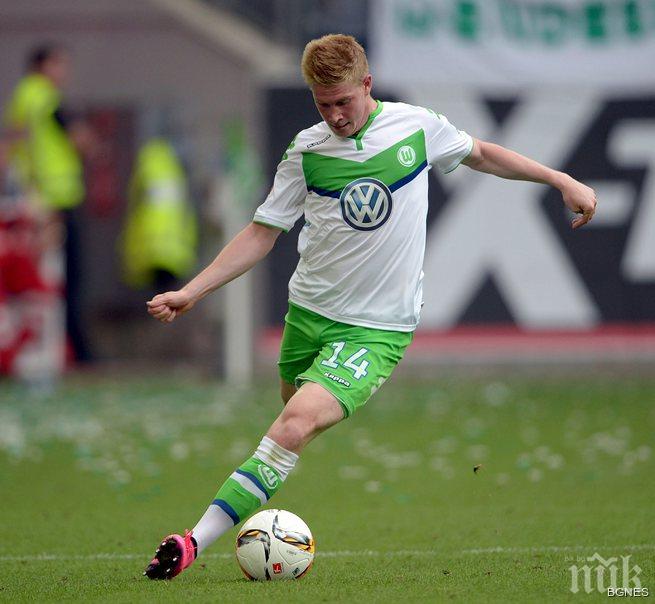 Де Бройне става футболист на Манчестър Сити във вторник