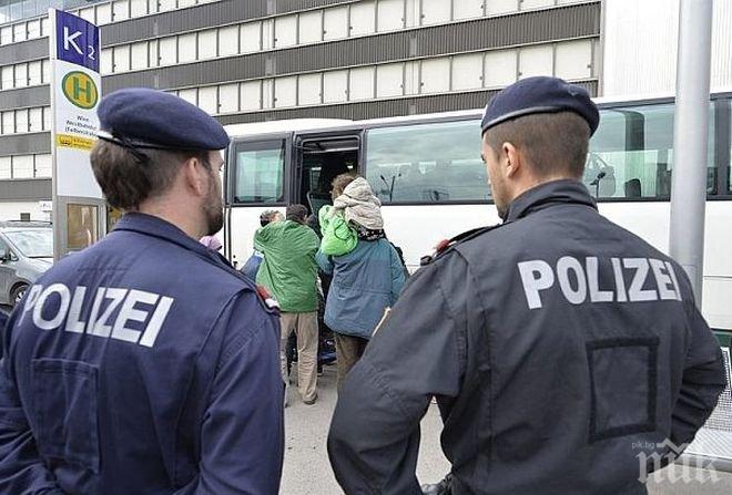 Два микробуса с имигранти се сблъскаха в Австрия, има десетки ранени