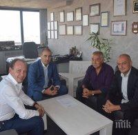 Цветанов и Паунов се срещнаха с кандидат-кмета на ГЕРБ за Свиленград и организационния секретар на структурата (снимки)