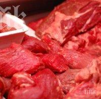 Мъж е консервирал месо от болно от бруцелоза животно в Кюстендилско