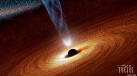 черната дупка капан врата друга вселена