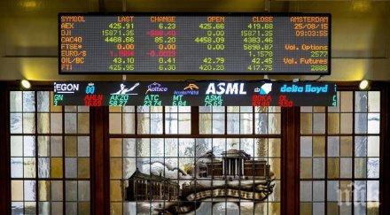 колебливо съживяване европейските борси