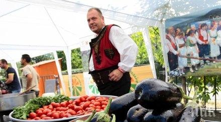 традиционна лютеница забъркаха фермерски пазар софия