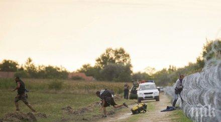 будапеща праща армията бежанците