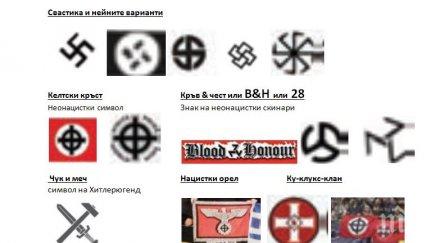 левски представи феновете част каталог дискриминационни символи знаци илюстрация