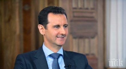 асад отворен съм коалиция ислямска държава