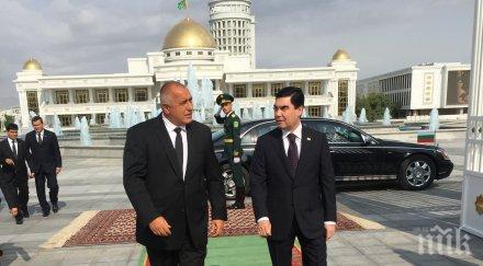 бойко борисов транскаспийският газопровод даде възможност доставка природен газ туркменистан българия