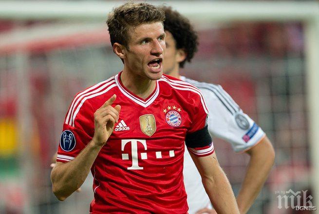 Байерн изкушава Мюлер с ново предложение